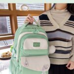 Premium Kids School Backpack (Mint Green) - Image 2