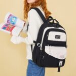 Premium Kids School Backpack (Black) - Image 2