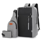 The 3 in 1 Bag Combo (Black) - Image 2